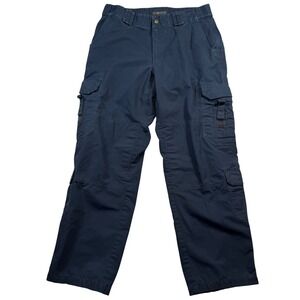 5.11 Tactical Men's Navy Blue Cargo Pants Size 36x30